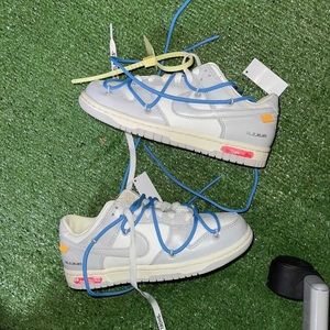 Unreleased Off-White Dunks from the 50s collection
